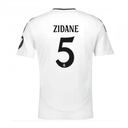 Real Madrid Zinédine Zidane #5 Fodboldtrøjer 2024-25 HP Hjemmebanetrøje Mænd